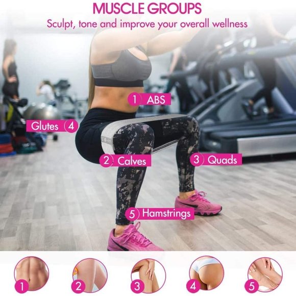 Booty 3 Resistance Bands for Legs and Butt - Picture 4 of 5